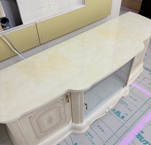 アマルフィ サルタレッリ テレビボード AM-06W イタリア製 アイボリー