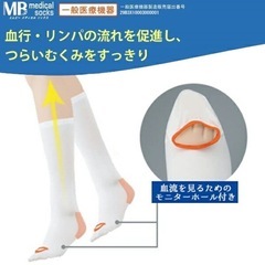 着圧ソックス　レディースM　の画像