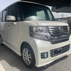 車検2年付　N-BOXカスタム　内外装綺麗！！
