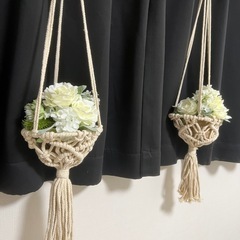 マクラメ壁掛け