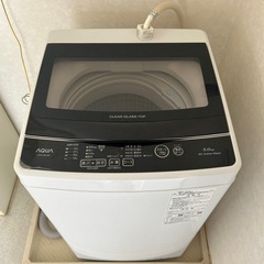 AQUA洗濯機　5キロ