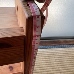 シンプル　CDラック 棚 木製 ワンコインの画像