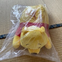 プーさんのぬいぐるみティッシュカバー