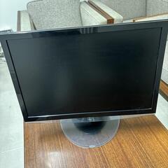 液晶モニター 黒色 円形スタンド