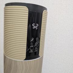 【美品】アンファンス タワー型　超音波加湿器　北欧　木目調の画像