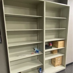 【決まりました】値下げ！早い者勝ち！値下げしました↓スチール製　書棚　保管棚