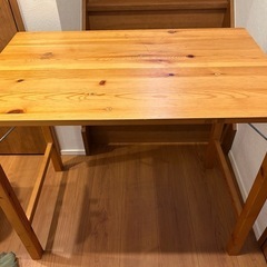 無印 テーブル(家具)の中古が安い！激安で譲ります・無料で