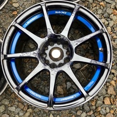 WedsSport SA-70 17x8J+32 114.3 5H 4本 (T-P_S) 白石のタイヤ WedsSport SA-70 17x8J+32 114.3 5H 4本 (T-P_S) 白石のタイヤ