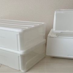 収納BOX　4点セット【お譲り先決定】