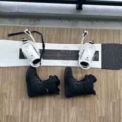 スノーボード 板 3点セット メンズ A-TOP ダイヤル ブーツの画像