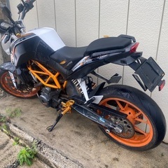 KTM 390 デューク　duke ktm DUKE バイク　単車　400 250 スクーター の画像