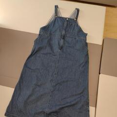 産前産後着用OK  デニムサロペット