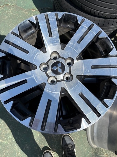 0304 MITSUBISHI 三菱 デリカ 純正 ホイール J18×7J 38 DOT 4本セット