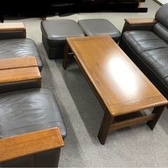 応接セット オフィス 3人掛け テーブル 椅子 イス 6点セット