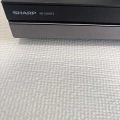 最終値下げ⭐︎SHARP AQUOS 4Kレコーダー 4B-C20AT3の画像