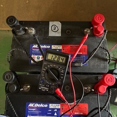 デルコ　ボイジャー　M27MF 2個　バッテリーチャージャーの画像