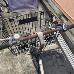 自転車　じてんしゃ　ブラックの画像