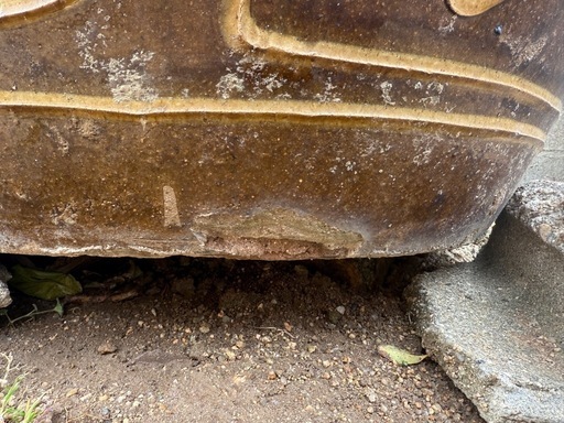 値段交渉可能!　かなり大きいメダカ鉢　睡蓮鉢　洋風　インテリア