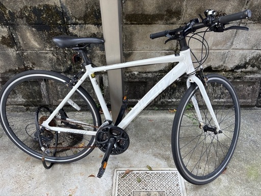 クロスバイク サカモト 700C エアーオン II ホワイト air-on 2