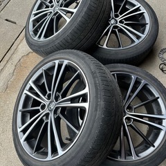 【受付終了】17インチ　 プリウス30に使用　トヨタ86純正アル...