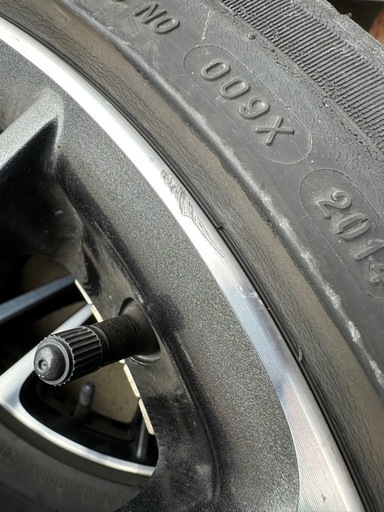 【受付終了】17インチ　 プリウス30に使用　トヨタ86純正アルミタイヤ4本セット