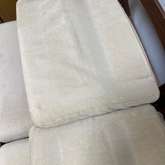無印良品　リビングでもダイニングでも　ソファー　ベンチの画像