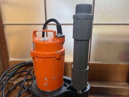 【GO-674】寺田ポンプ 水用水中ポンプ SX-150 40mm 150w
