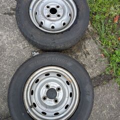 軽自動車用　タイヤ2本の画像