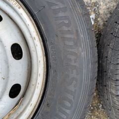 軽自動車用　タイヤ2本の画像