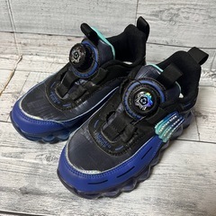 子供靴 キッズ 男の子 19.0cm スニーカー 瞬足の画像