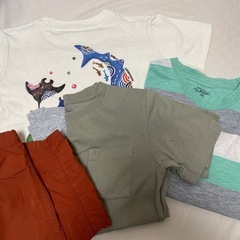 120 130 Tシャツ ハーフパンツ