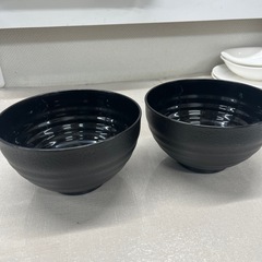 プラスチックお椀2個の画像