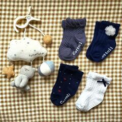 【美品】幼児靴下 4足セットとおでかけメリー