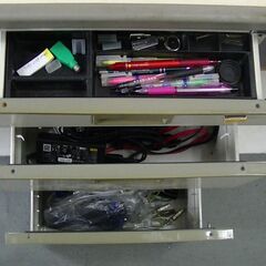 事務用両袖付き机の画像
