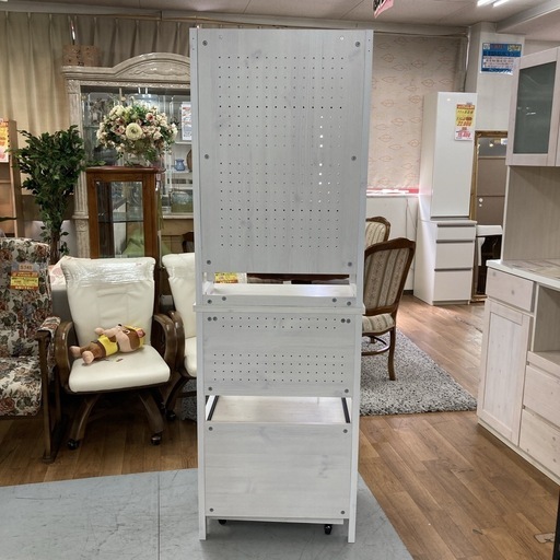 S785 ⭐ 佐藤産業 SATOUSANGYOU ラフィカ キッチンラック キャスター付き 幅60cm USED 綺麗