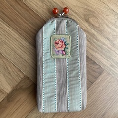 がま口メガネケース👓　未使用