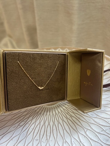 ageteのネックレス18k