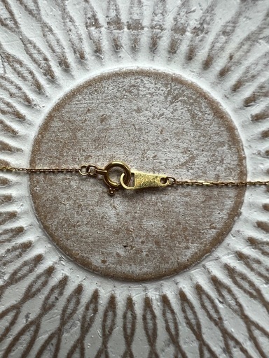 ageteのネックレス18k　
