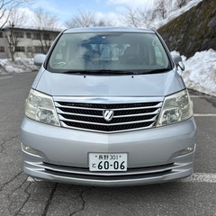 トヨタ　アルファードG／4WD／禁煙／ETC／カーセンサー