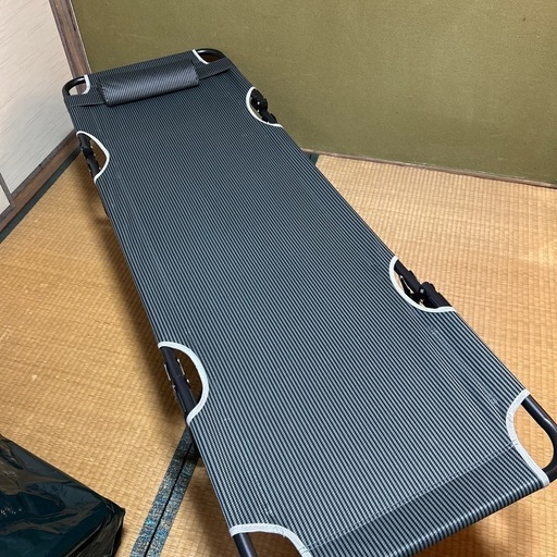 2台セット 極美品 KingCamp サマーベッド 折りたたみ コット 黒2 2台セット 極美品 KingCamp サマーベッド 折りたたみ コット 黒2