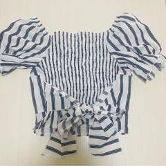 ANAP　バックリボントップスの画像