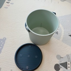 インテリアゴミ箱 フタ付きバケツ 入れ物 10Lの画像