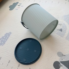 インテリアゴミ箱 フタ付きバケツ 入れ物 10Lの画像