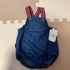 POLO デニムサロペット　80cm