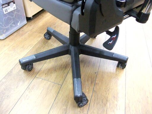 GXTRACE ゲーミングチェア オフィスチェア ハイバック オットマン付き グレー 札幌市 厚別区