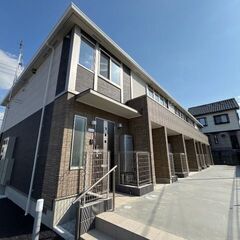 ■メイプル106　■新築1LDK角部屋　■インターネット無料　■ガスコンロ・照明・エアコン・その他☆の画像