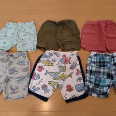 【USED】幼児ズボン６点　すべてネーム入りの画像
