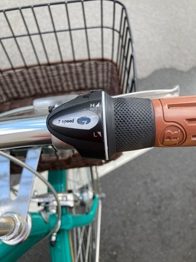 ★交渉中★　中古　ブリヂストン　26インチ　ジュニア自転車　　グリーン