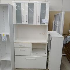 レンジボード 白 ※引出シミはがれあり TJ11326