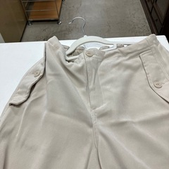 ☆値下げ☆W2504-399 RETRO GALLERY カジュアルパンツ ベージュ レディース Fサイズ 中古の画像
